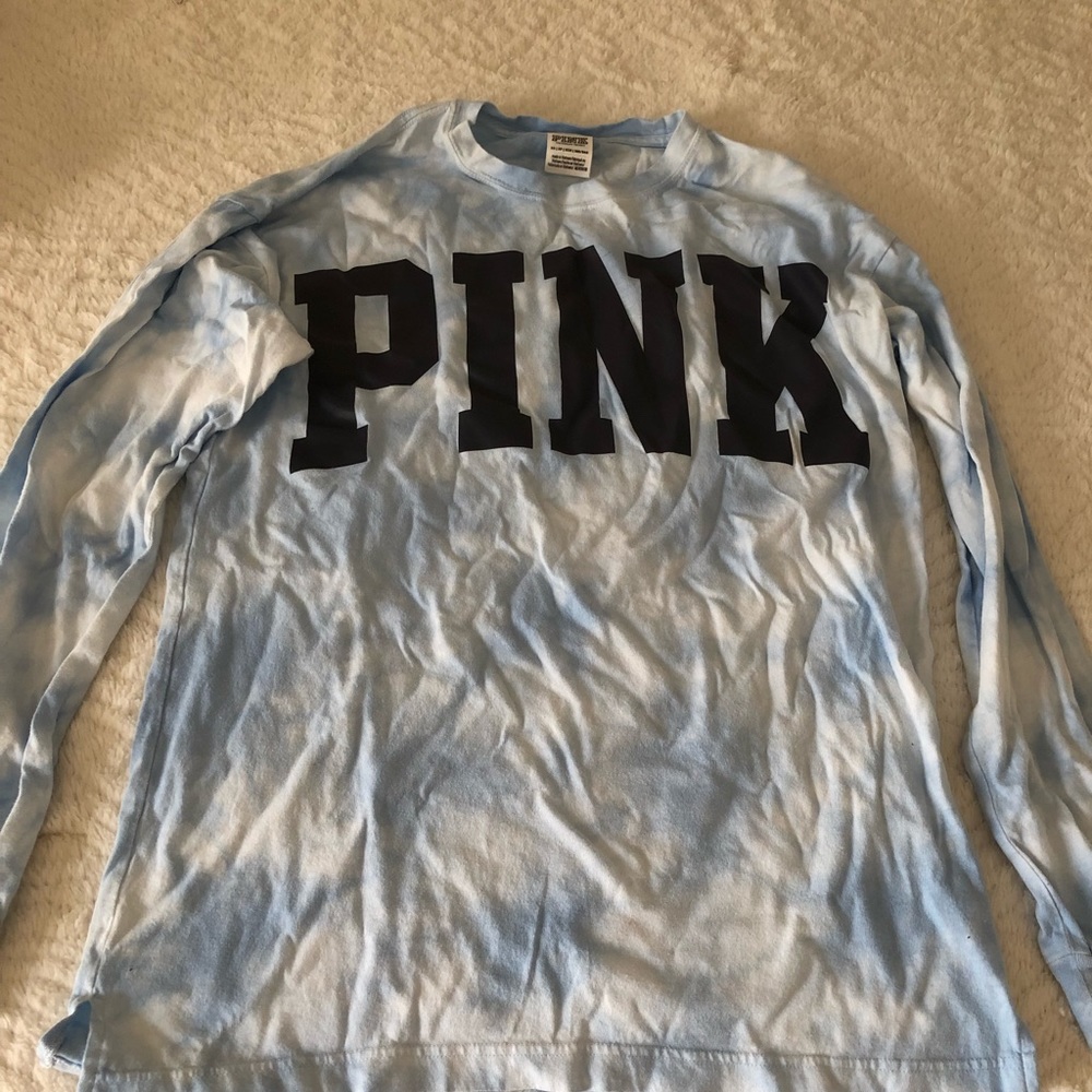 VS Pink tye dye long sleeve